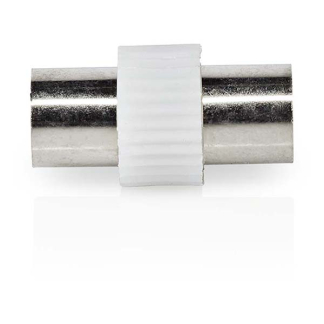 Nedis Coax koppelstuk mannelijk - mannelijk - Nedis (Wit) CSGB40940WT CSGP40940WT N060302052 - 4