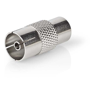 Nedis Coax koppelstuk mannelijk - vrouwelijk - Nedis (Metaal) CSGP40942ME N060302054 - 3