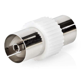 Nedis Coax koppelstuk vrouwelijk - vrouwelijk - Nedis (Wit) CSGP40941WT N060302053 - 3