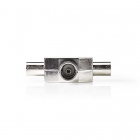 Nedis Coax splitter - Nedis (Vrouwelijk naar 2 x mannelijk) CSGP40950ME N030408000 Nedis Coax splitter - Nedis (Vrouwelijk naar 2 x mannelijk) CSGP40950ME N030408000