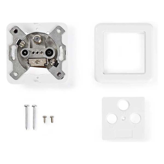 Nedis Coax wandcontactdoos - Nedis (TV/FM/SAT) SWBX100WT N101301000 - 5