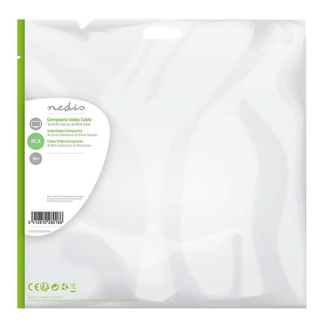 Nedis Composiet AV kabel | Nedis | 10 meter (3x tulp naar 3x tulp, Vernikkeld) CVGL24300BK100 CVGP24300BK100 N010401105 - 3