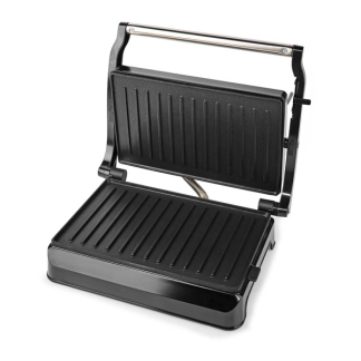 Nedis Contactgrill | Nedis | 23 x 14.5 centimeter (700W, Anti-aanbaklaag, Aluminium) KAGR111FSR K170108144 - 