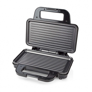 Nedis Contactgrill | Nedis | 26.8 x 14.5 centimeter (900W, Anti-aanbaklaag, Aluminium) KASG100FBK K170108148
