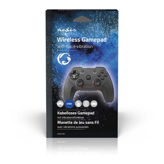 Nedis Controller pc | Nedis (Draadloos, USB, D-pad, 11 knoppen) GGPDW110BK K101504015 - 4