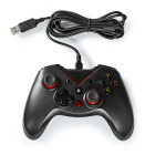 Nedis Controller pc | Nedis (USB, D-pad, 12 knoppen) GGPD110BK K101504014 Nedis Controller pc | Nedis (USB, D-pad, 12 knoppen) GGPD110BK K101504014