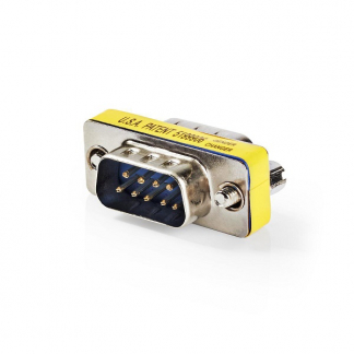 Nedis D-sub 9-pins adapter - Nedis (mannelijk naar mannelijk) CCGB52811ME CCGP52811ME N050509005