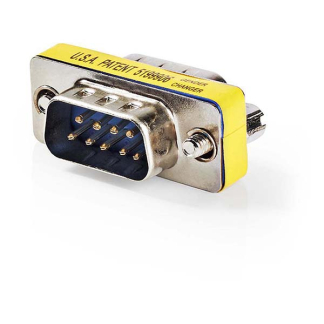 Nedis D-sub 9-pins adapter - Nedis (mannelijk naar mannelijk) CCGB52811ME CCGP52811ME N050509005