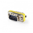 Nedis D-sub 9-pins adapter - Nedis (mannelijk naar mannelijk) CCGP52811ME N050509005