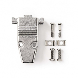 Nedis D-sub 9 pins behuizing met normale schroeven (Metaal) CCGP52890ME N050509009