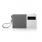 Nedis DAB+ radio (4.5W, Alarmklok, Grijs/Wit) RDDB2210WT K070501181 Nedis DAB+ radio (4.5W, Alarmklok, Grijs/Wit) RDDB2210WT K070501181