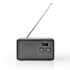 Nedis DAB+ radio (4.5W, Alarmklok, Zwart) RDDB5110BK K070501177 Nedis DAB+ radio (4.5W, Alarmklok, Zwart) RDDB5110BK K070501177