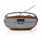 Nedis DAB+ radio (60W, Bluetooth, Alarmklok, Houtlook) RDDB5310BN K070501081 Nedis DAB+ radio (60W, Bluetooth, Alarmklok, Houtlook) RDDB5310BN K070501081