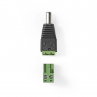 DC connector met aansluitblok - Nedis (mannelijk)