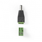 Nedis DC connector met aansluitblok - Nedis (mannelijk) CCTVCM11BK5 N060304002