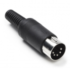 Nedis DIN connector | Nedis (5-pin, Mannelijk, Zwart) CAVC20900BK N060205001