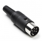 Nedis DIN connector | Nedis (6-pin, Mannelijk, Zwart) CAVC20903BK N060205003 Nedis DIN connector | Nedis (6-pin, Mannelijk, Zwart) CAVC20903BK N060205003