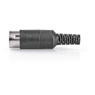 Nedis DIN connector | Nedis (6-pin, Mannelijk, Zwart) CAVC20903BK N060205003 - 3