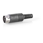 Nedis DIN connector | Nedis (6-pin, Mannelijk, Zwart) CAVC20903BK N060205003 - 2