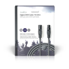 Nedis DMX kabel | V ↔ M | Nedis | 10 meter (Digitaal, 110 Ohm, 3-pin) COTG15012GY100 N010307012 - 3