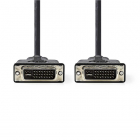 Nedis DVI-I kabel | Nedis | 2 meter (Dual Link, 100% koper, Zwart) CCGL32050BK20 CCGP32050BK20 N010406100