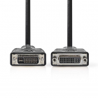 Nedis DVI verlengkabel | Nedis | 2 meter (DVI-I, Dual Link, 100% koper, Zwart) CCGP32055BK20 N010406600 Nedis DVI verlengkabel | Nedis | 2 meter (DVI-I, Dual Link, 100% koper, Zwart) CCGP32055BK20 N010406600