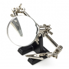 Nedis Derde hand met vergrootglas | Nedis (Verstelbaar) HETH110BK K100906062 Nedis Derde hand met vergrootglas | Nedis (Verstelbaar) HETH110BK K100906062