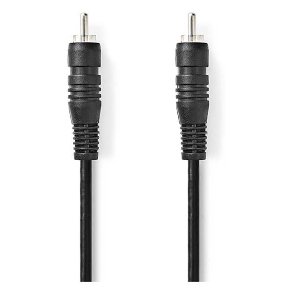 Nedis Digitaal Coaxiaal (SPDIF) kabel | Nedis | 2 meter (Zwart) CAGL24170BK20 CAGP24170BK20 N010303002 - 2