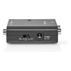 Nedis Digitale audio omvormer | Nedis | 2x Tulp stereo RCA → Optisch Toslink of Coaxiaal RCA S/PDIF (1-wegs) ACON2508BK K020401026 - 3