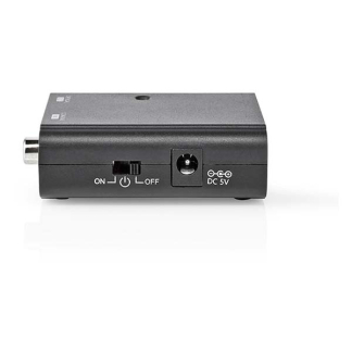 Nedis Digitale audio omvormer | Nedis | Coaxiaal RCA S/PDIF → Optisch Toslink (1-wegs) ACON2505BK K020401023 - 3