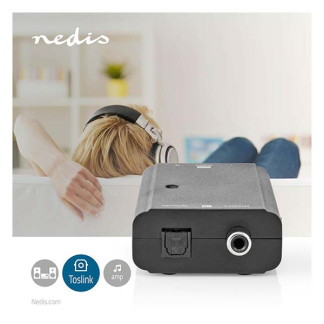 Nedis Digitale audio omvormer | Nedis | Optisch Toslink of Coaxiaal RCA S/PDIF → 2x Tulp stereo RCA (1-wegs) ACON2509BK K020401027 - 7