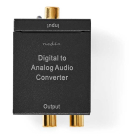 Nedis Digitale audio omvormer | Nedis | Optisch Toslink of Coaxiaal RCA S/PDIF → 2x Tulp stereo RCA (1-wegs, AUX) ACON2510BK K020401028 - 3