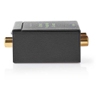 Nedis Digitale audio omvormer | Nedis | Optisch Toslink of Coaxiaal RCA S/PDIF → 2x Tulp stereo RCA (1-wegs, AUX) ACON2510BK K020401028 - 4