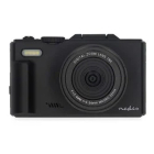 Nedis Digitale camera | Nedis | PCAM2570BK (3.0 inch IPS, 5K, 75MP, 1150 mAh, Microfoon, Micro SD) PCAM2570BK K105005346 - 2