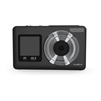 Nedis Digitale camera | Nedis (4K, 48 MP, 18x digitale zoom, 2x 2.5 inch scherm) PCAM2530BK K105005297 - 2