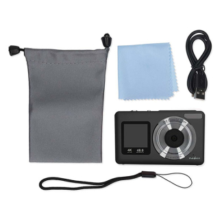 Nedis Digitale camera | Nedis (4K, 48 MP, 18x digitale zoom, 2x 2.5 inch scherm) PCAM2530BK K105005297 - 7