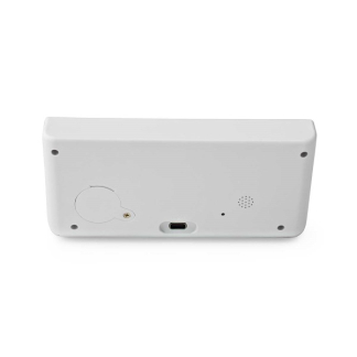 Nedis Digitale wekker | Nedis (Draadloze Qi oplader, Display, Wit) WCACQ20WT K170108308 - 3