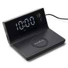 Nedis Digitale wekker | Nedis (Draadloze Qi oplader, Display, Zwart) WCACQ20BK K170108309 - 1