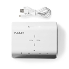 Nedis Digitale wekker | Nedis (Draadloze Qi oplader, Nachtlamp, Display, Wit) WCACQ30WT K170108310 - 4