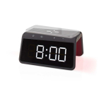 Nedis Digitale wekker | Nedis (Draadloze Qi oplader, Nachtlamp, Display, Zwart) WCACQ30BK K170108311 - 3