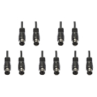 Nedis Din kabel | M ↔ M | Nedis | 1 meter | 5 stuks (Stereo, 5-pin) CAGL20000BK10 CAGP20000BK10 V010305000 - 1