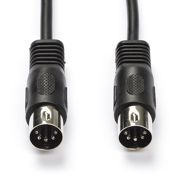 Nedis Din kabel | M ↔ M | Nedis | 1 meter (Stereo, 5-pin) CAGL20000BK10 CAGP20000BK10 N010305000 - 1