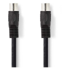 Nedis Din kabel | M ↔ M | Nedis | 3 meter (Stereo, 5-pin) CAGL20000BK30 CAGP20000BK30 N010305002 - 2