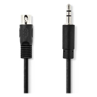 Nedis Din naar jack 3.5 mm kabel | M ↔ M | Nedis | 1 meter (Stereo) CAGL20100BK10 CAGP20100BK10 N010305200 - 2