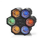 Nedis Disco LED linkspot rond - Nedis (27.5 centimeter) FUDI211BK6 N150301007 Nedis Disco LED linkspot rond - Nedis (27.5 centimeter) FUDI211BK6 N150301007