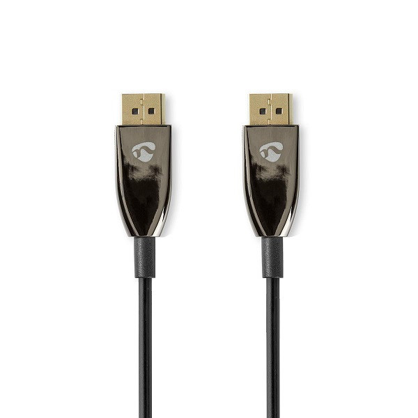 Nedis DisplayPort kabel 1.4 | Nedis | 50 meter (8K@60Hz, Glasvezel, HDR) CCBG3700BK500 K010403055 - 1