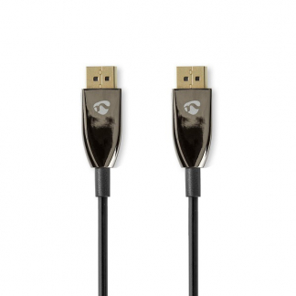 Nedis DisplayPort kabel 1.4 | Nedis | 5 meter (8K@60Hz, Glasvezel, HDR) CCBG3700BK50 K010403050 - 