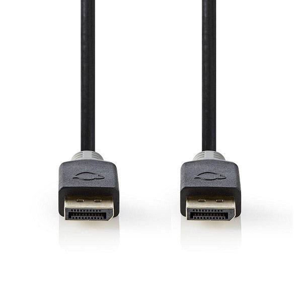 Nedis DisplayPort kabel 1.4 - Nedis - 2 meter (8K@60Hz, HDR) CCBP37014AT20 CCBW37014AT20 K010403048 - 1