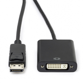 Nedis DisplayPort naar DVI kabel | Nedis | 0.2 meter (DVI-D, Full HD, 100% koper) CCGP37250BK02 N010403517 - 1