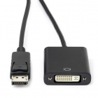 Nedis DisplayPort naar DVI kabel | Nedis | 0.2 meter (DVI-D, Full HD, 100% koper) CCGP37250BK02 N010403517 Nedis DisplayPort naar DVI kabel | Nedis | 0.2 meter (DVI-D, Full HD, 100% koper) CCGP37250BK02 N010403517
